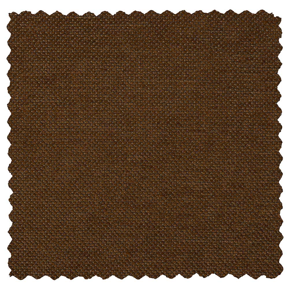 Ecksofa Rundecke in Bronze Webstoff - Andalusia