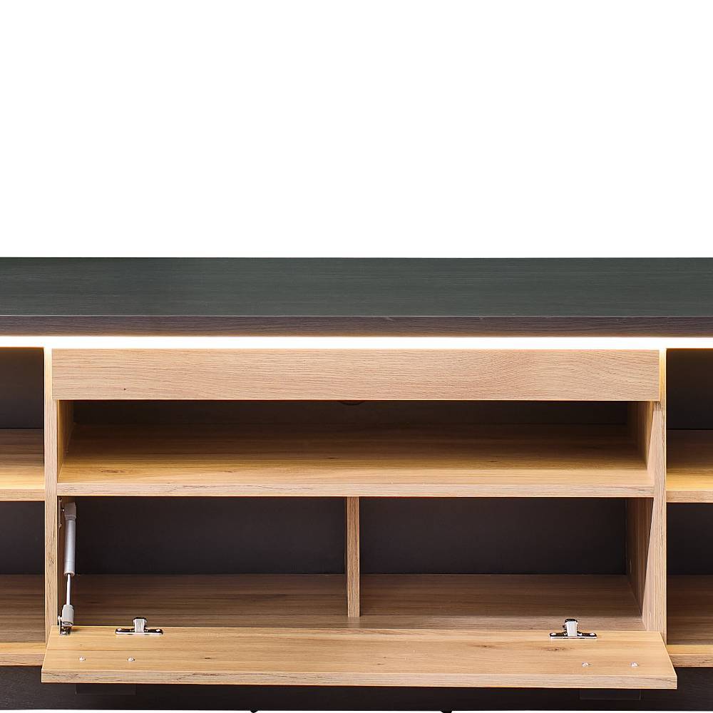 TV Lowboard mit LED Beleuchtung - Zorro