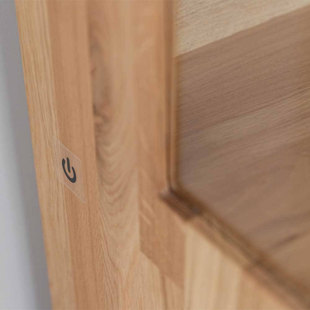 Eichenholz Highboard Vitrine modern - Judita