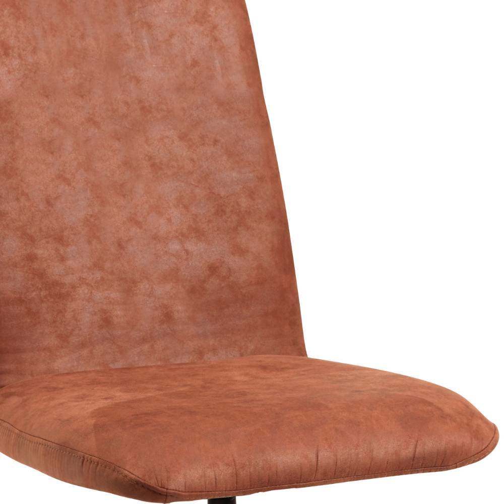Stühle mit Drehfunktion in Cognac Braun - Monterry (2er Set)