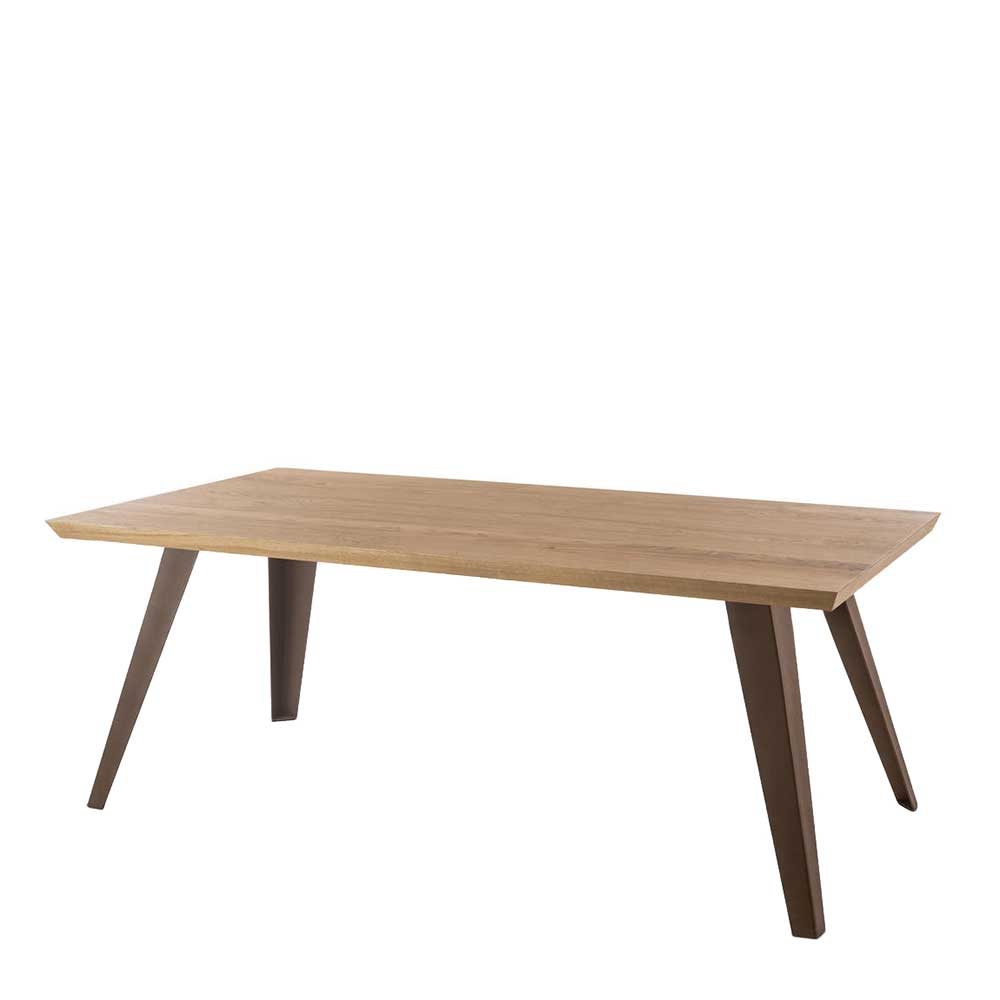 Designtisch in Eiche & Rost Optik - Amsterdam