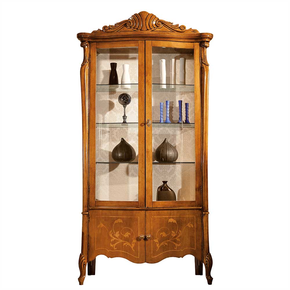 4-türige Vitrine im Italienischem Stil - Carlenna III