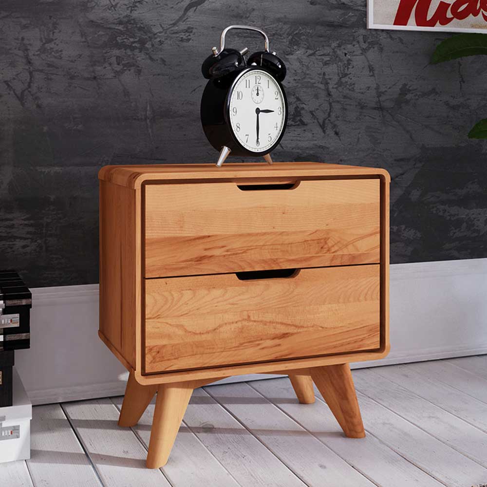 Überlänge Bett & Nachttische Set - Junola (dreiteilig)