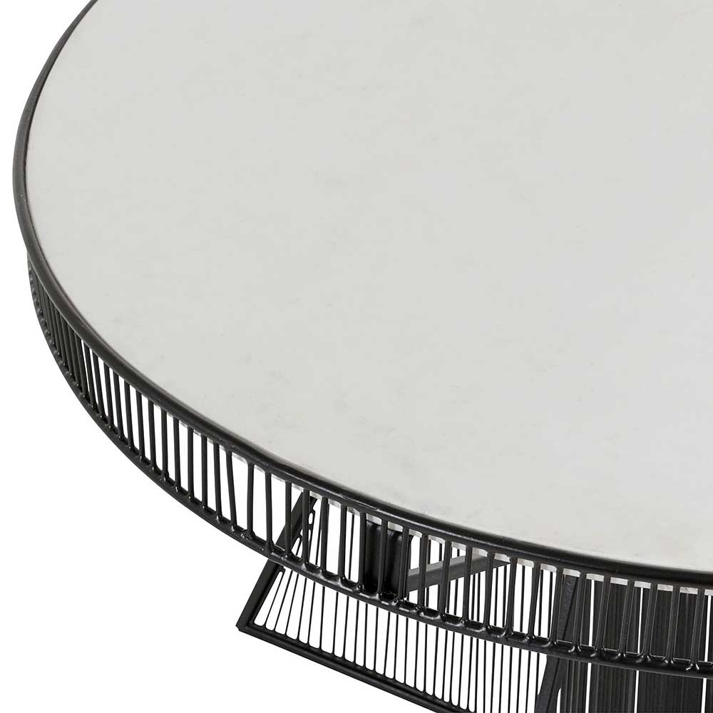 Designer Couchtisch mit Marmorplatte - Imraca