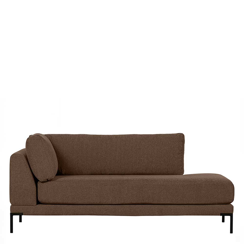 Linkes Lounge-Element in Braun - Ravonia