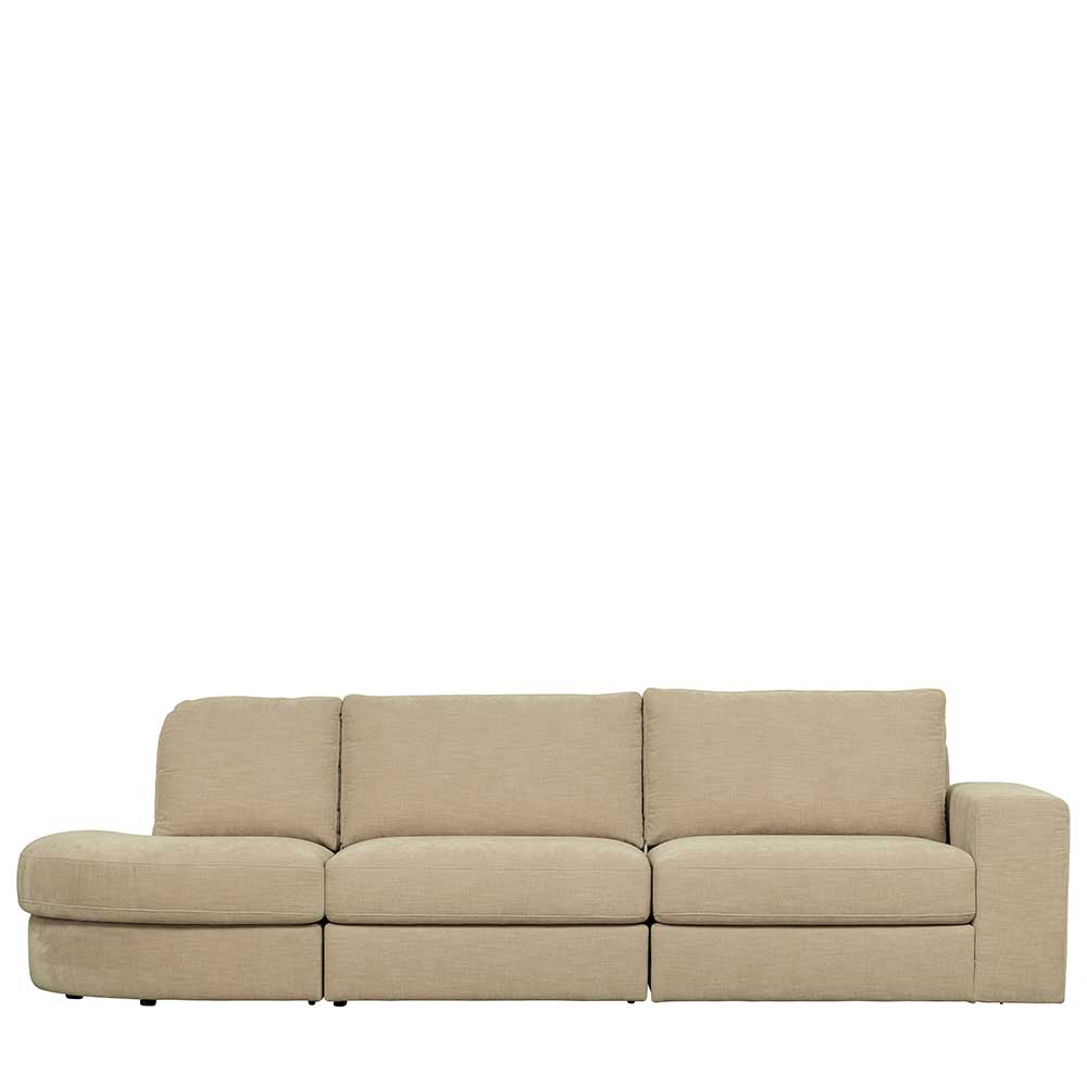 Modulsofa Abschlusselement mit Rundung links - Zirova