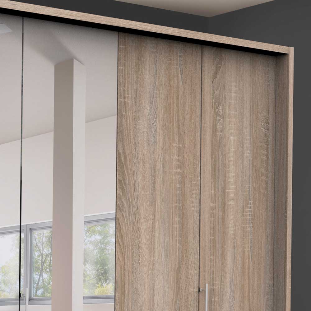 3-türiger Falttüren-Schlafzimmerschrank 300cm - Zayun