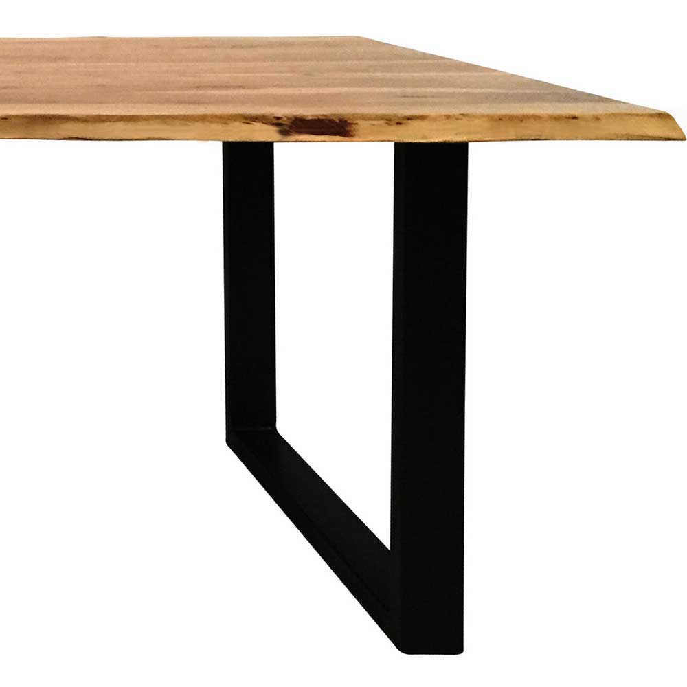 Baumkantentisch mit Antik Finish - Lician