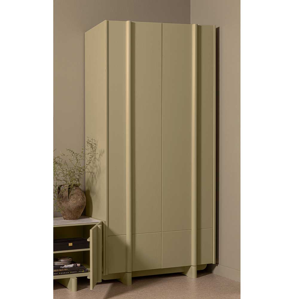 Funktioneller Schrank in Khaki - Biledda