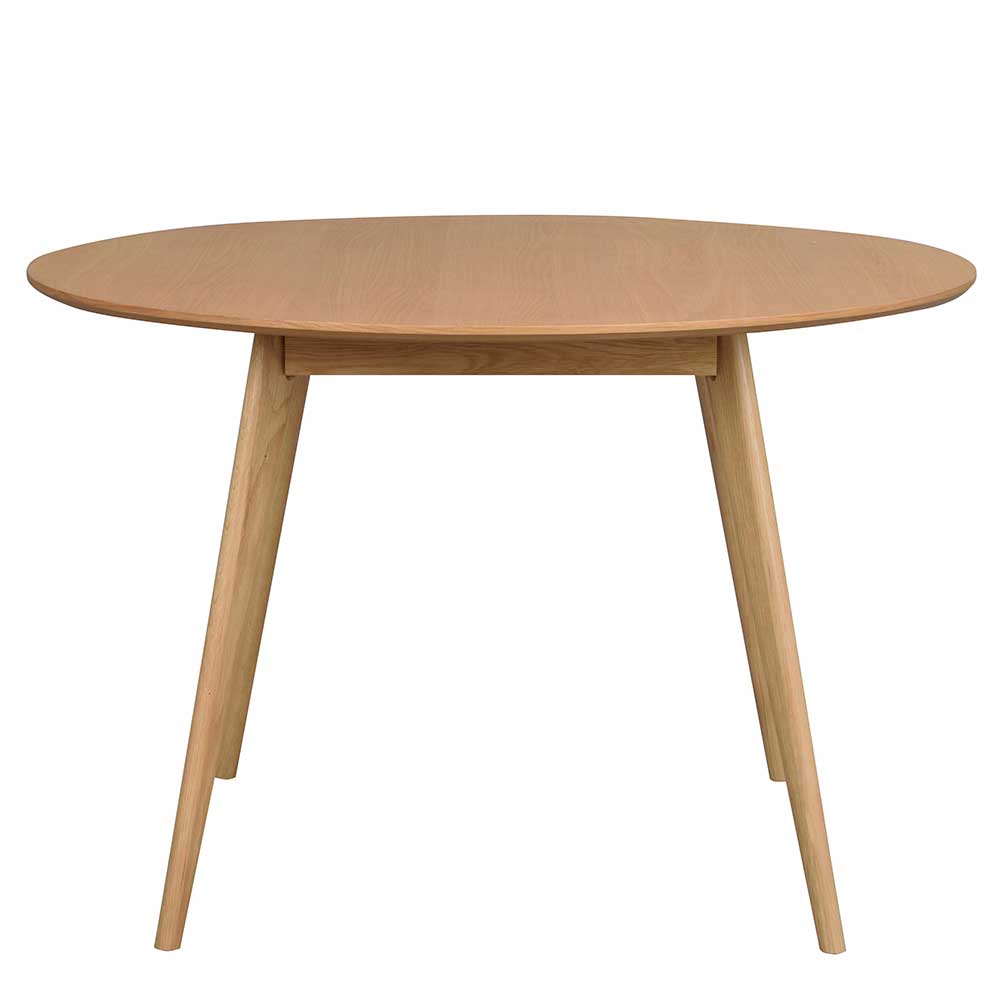 115cm runder Esstisch im Retro Design - Adunia