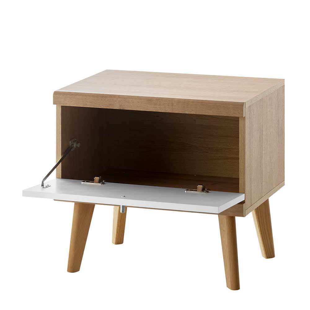 Kleines Doppelbett 140x200 & Nachttische - Cablos (dreiteilig)