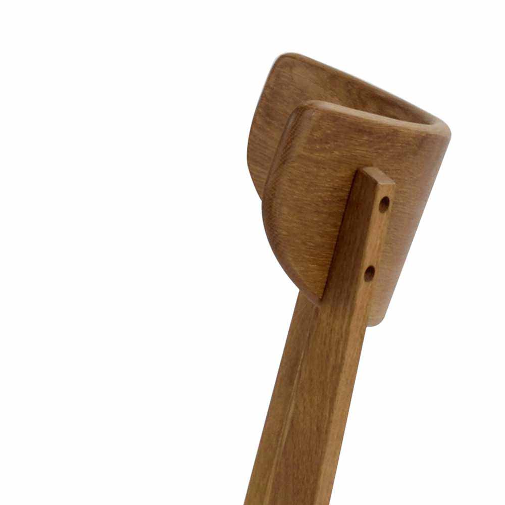 Lackierter Holzstuhl aus Eiche - Letla (2er Set)