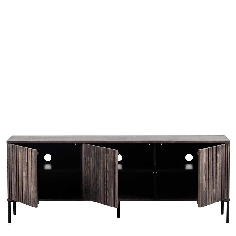 150x56x44 Design Lowboard in Esche Dunkel - Eyes