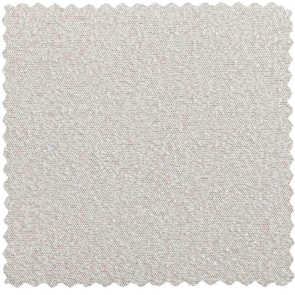 Boucle Stoffmuster in Beigegrau, feine Textur und Webart des Bezugsstoffs – Jason