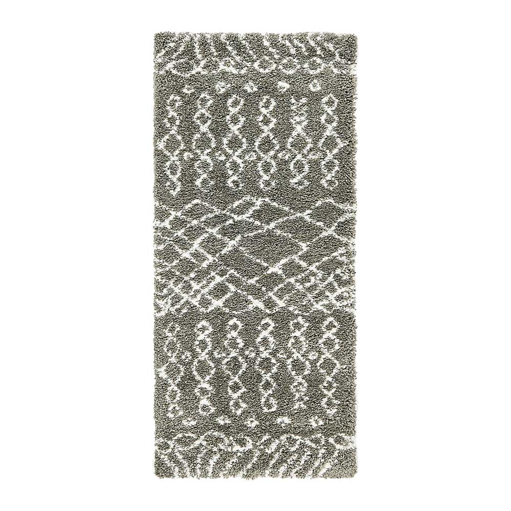Teppich Läufer mit abstraktem Muster - Hochflor - Cazryn