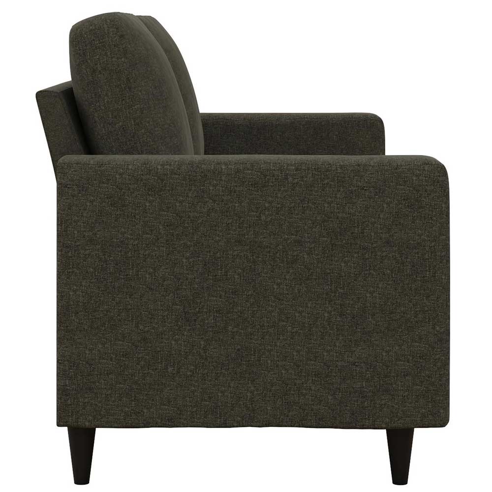 Wohnzimmer Sofa in Grau Stoffbezug - Alicia