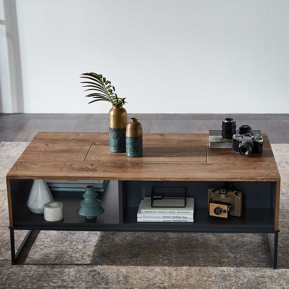 115x65 Wohnzimmer Tisch mit einer Schublade - Xindus