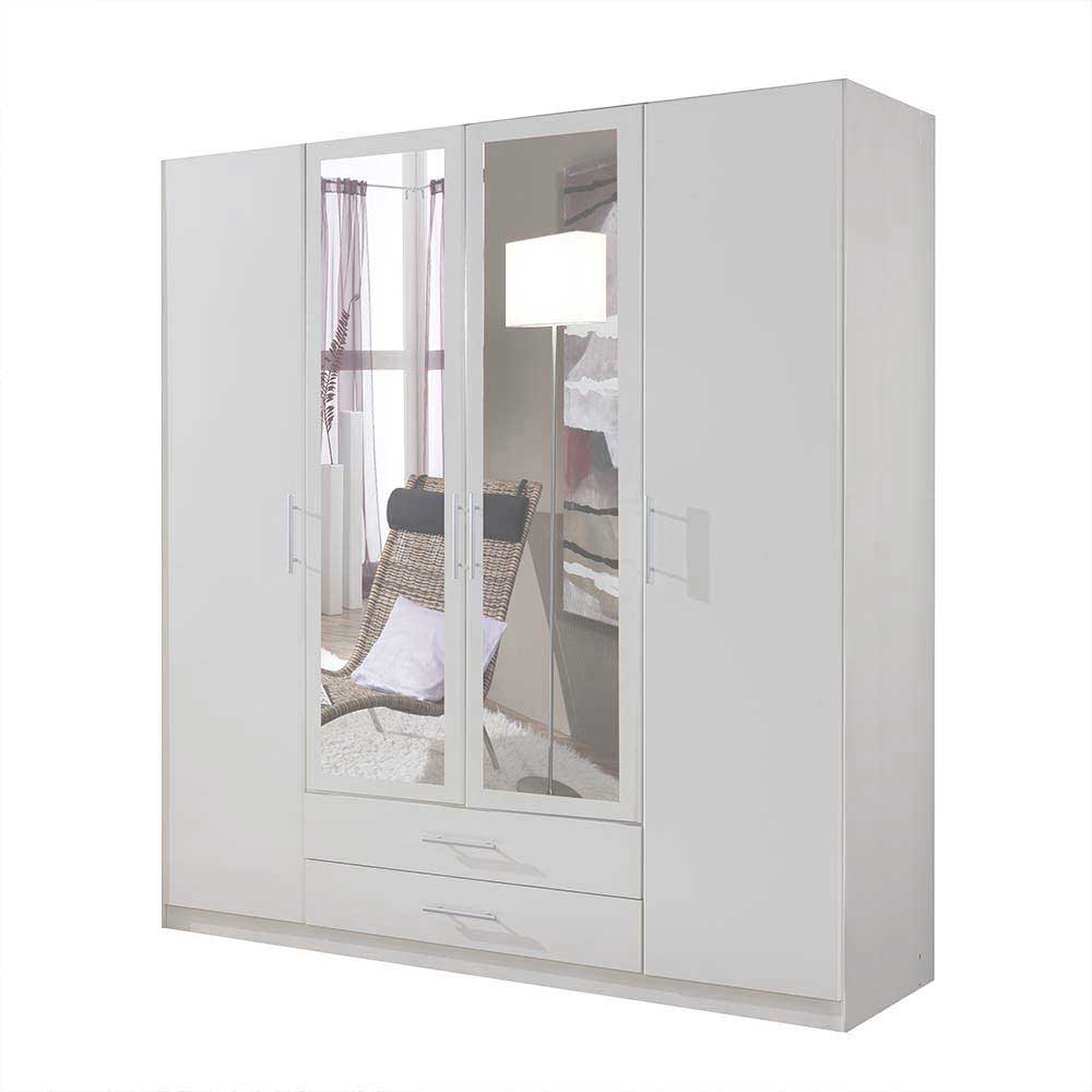 4-türiger Kleiderschrank 179 cm breit - Devanico