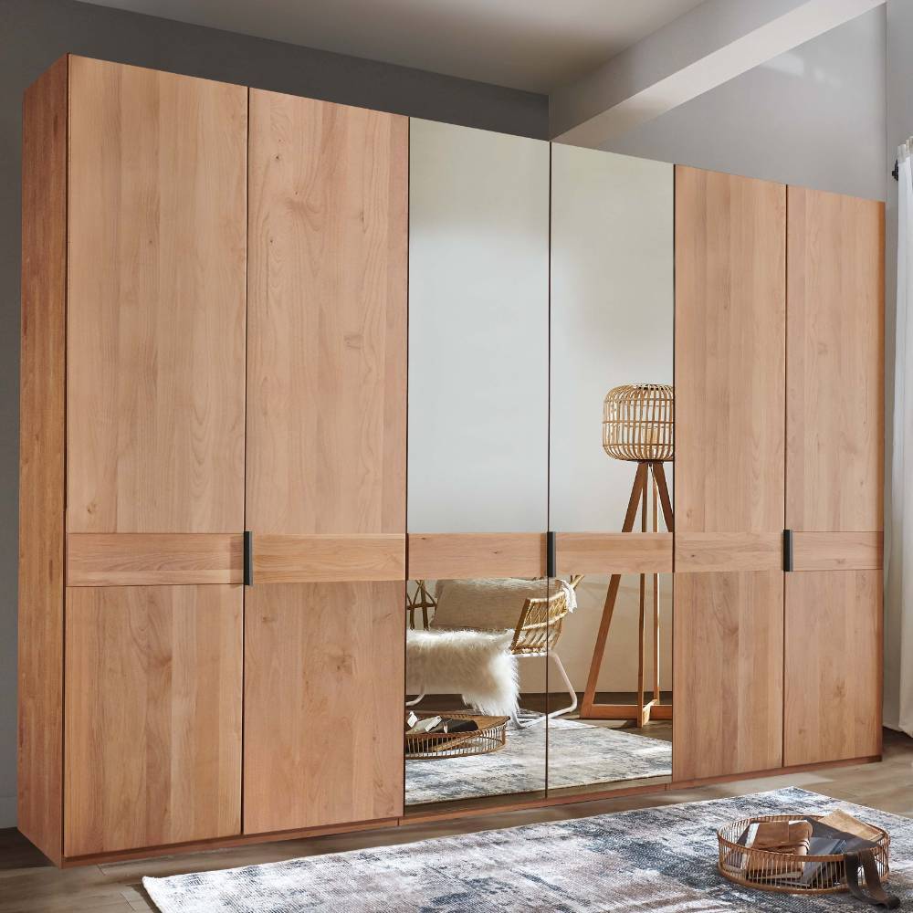 6-türiger Schlafzimmerschrank mit 216 cm Höhe - Murray