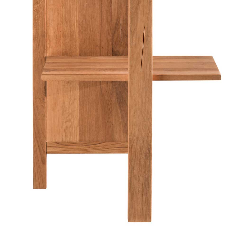 58x200x37 Holz Garderobe aus Wildeiche - Mulcian