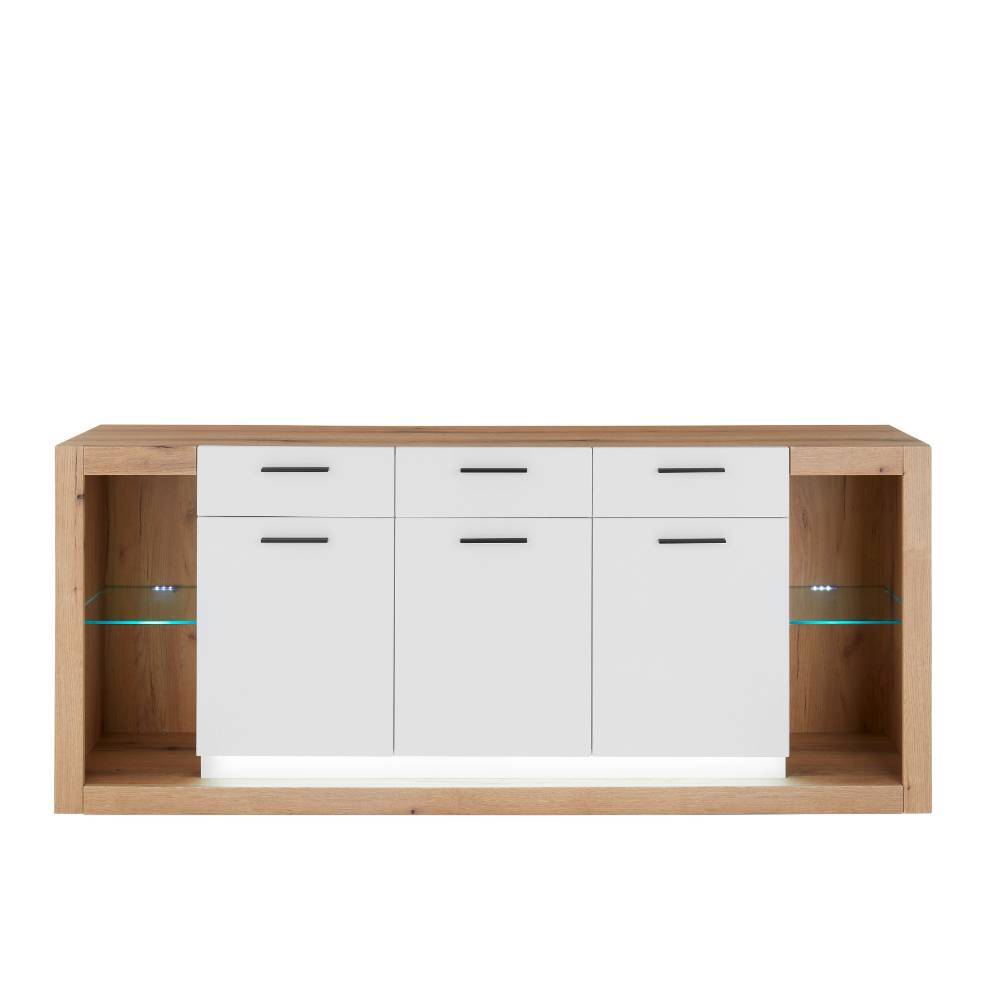 Wohnzimmerschränke und Wandboard Set - Adejano (dreiteilig)
