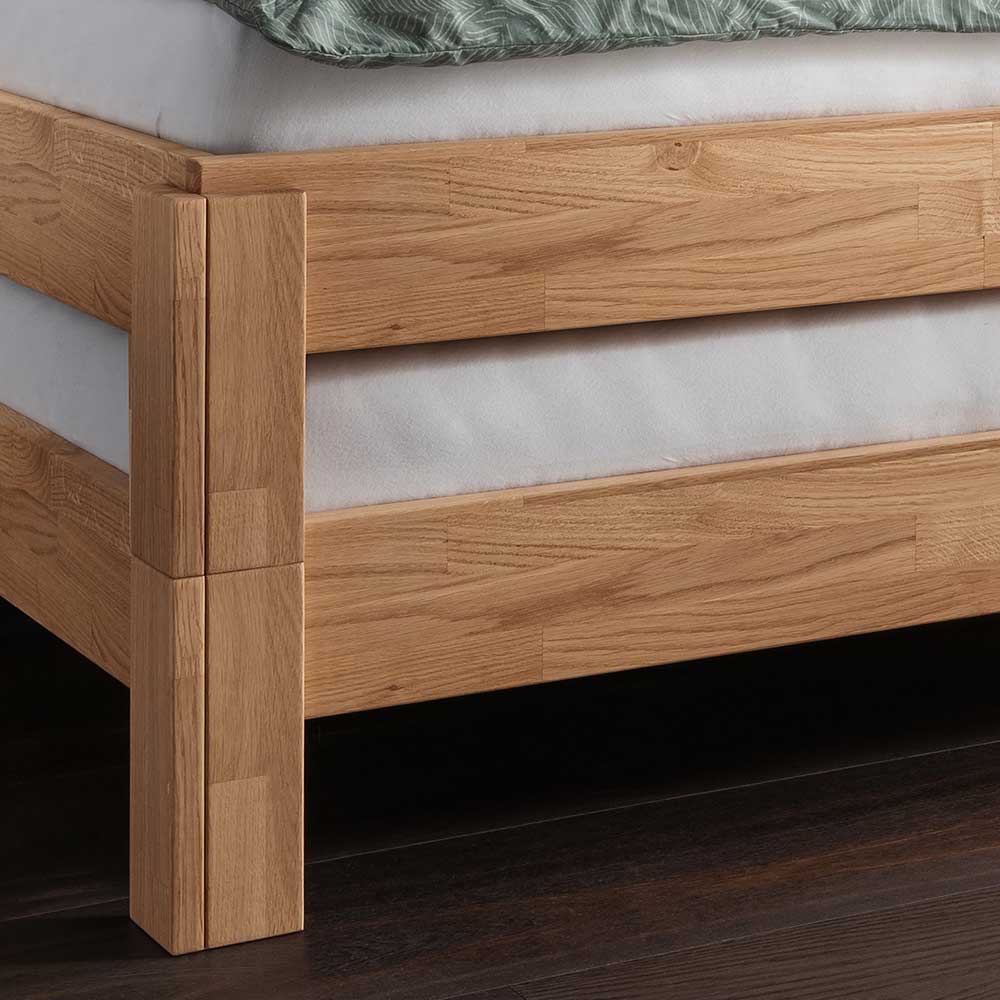 Massivholz Stapelbett aus Wildeiche - Ludizia