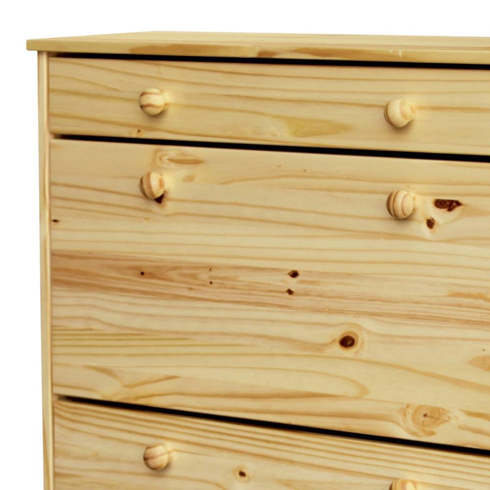 Schuhklappenschrank aus Kiefer Massivholz - Ekorena