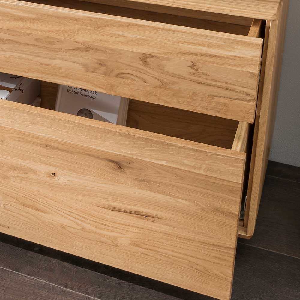 Modernes TV Board aus Eiche & Wildeiche - Xeddos