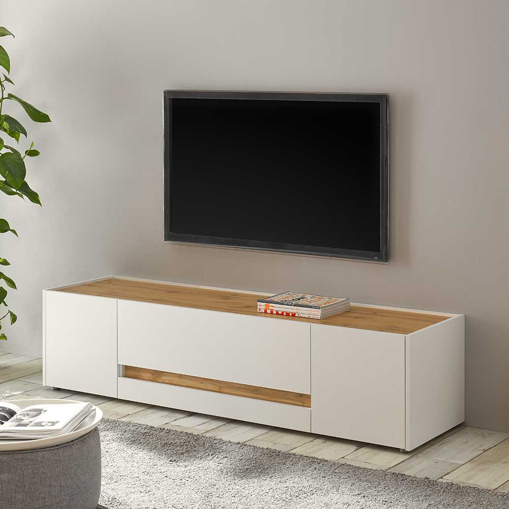 Design Wohnwand 270 cm breit - Nonessia (vierteilig)