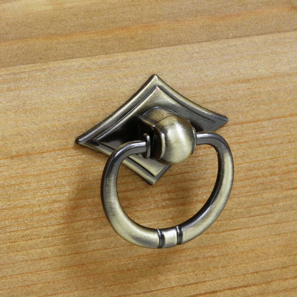 178cm hohes Kiefernholz Regal mit 4 Fächern - Vinidad