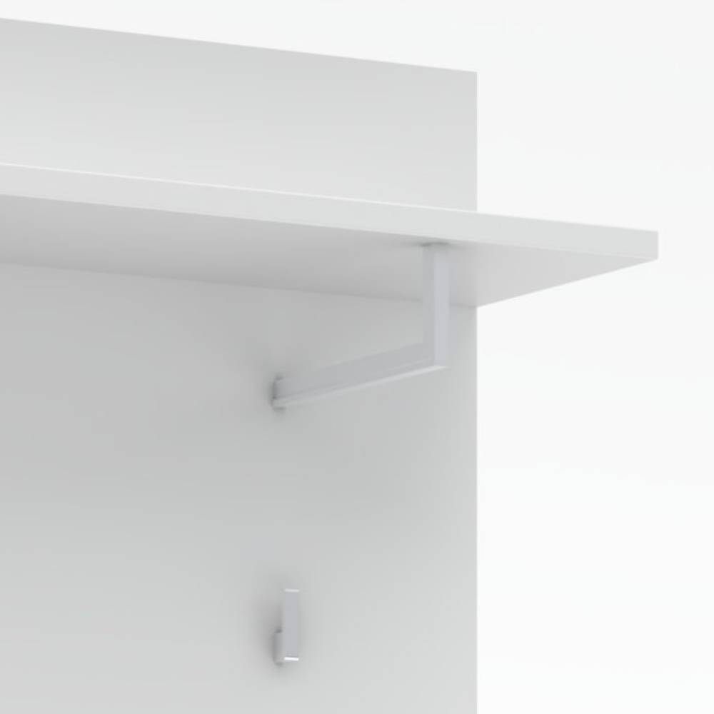 Weißes Garderobenpaneel in modernem Design - Romina