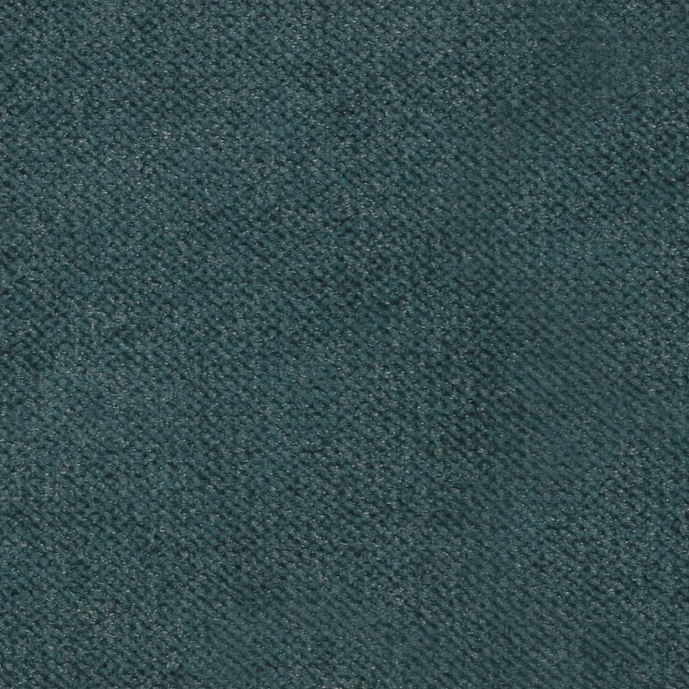 2,5er Wohnzimmercouch in Petrol Blau & Schwarz - Jerry