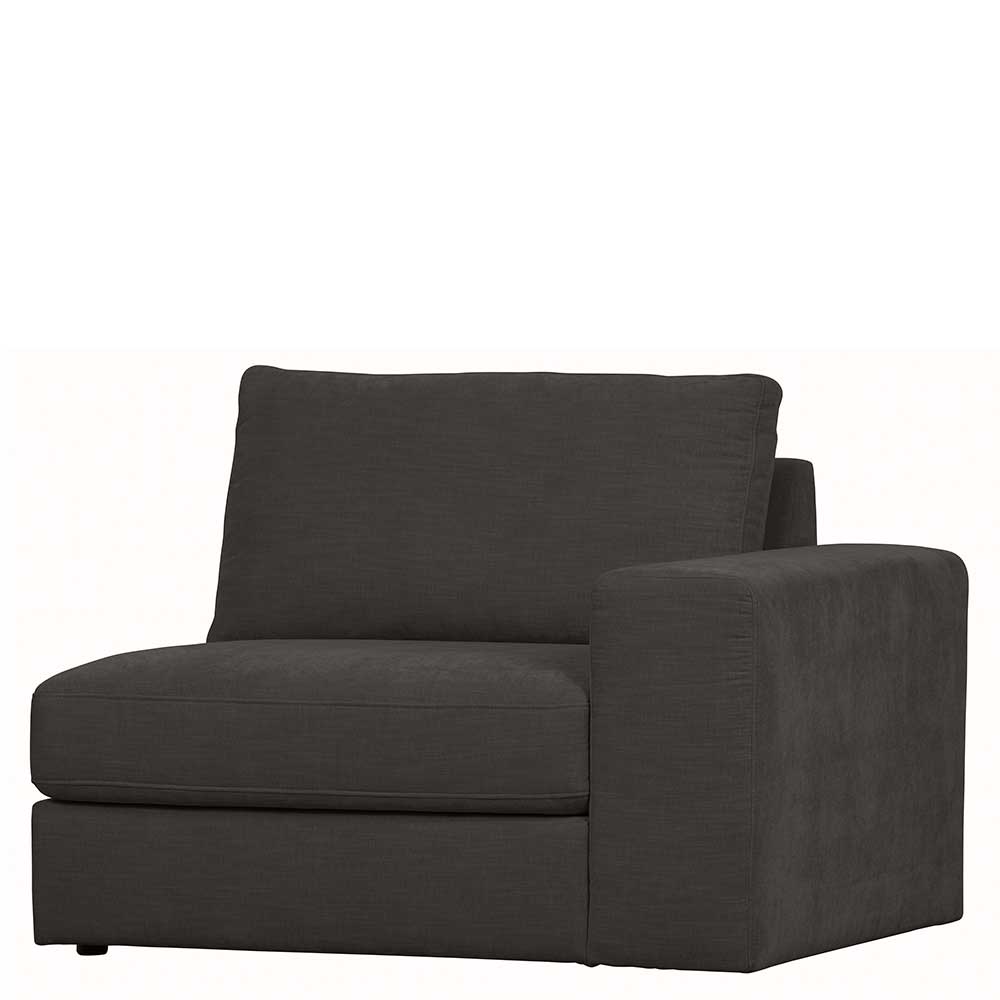 Abschlusselement Modulsofa mit Armlehne rechts - Jilatov