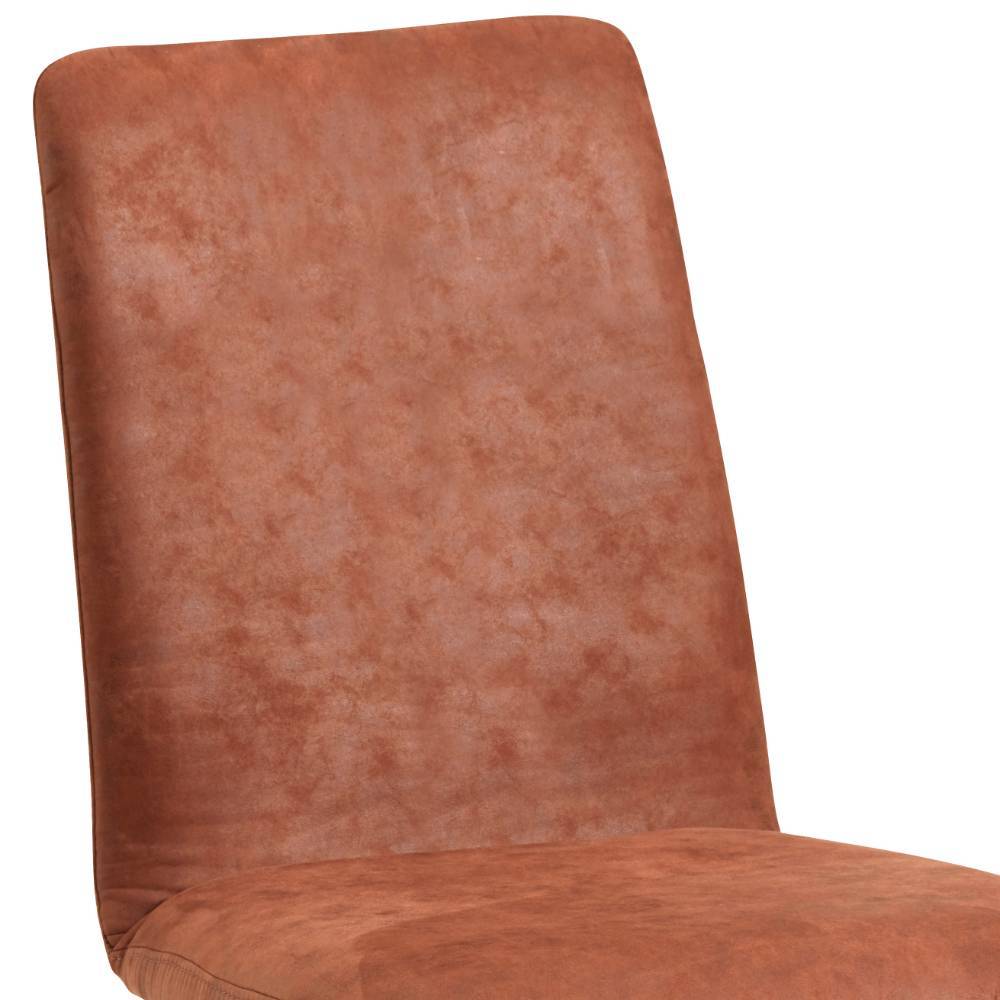 Esstisch-Drehstühle in Cognac Braun - Matanzas (2er Set)