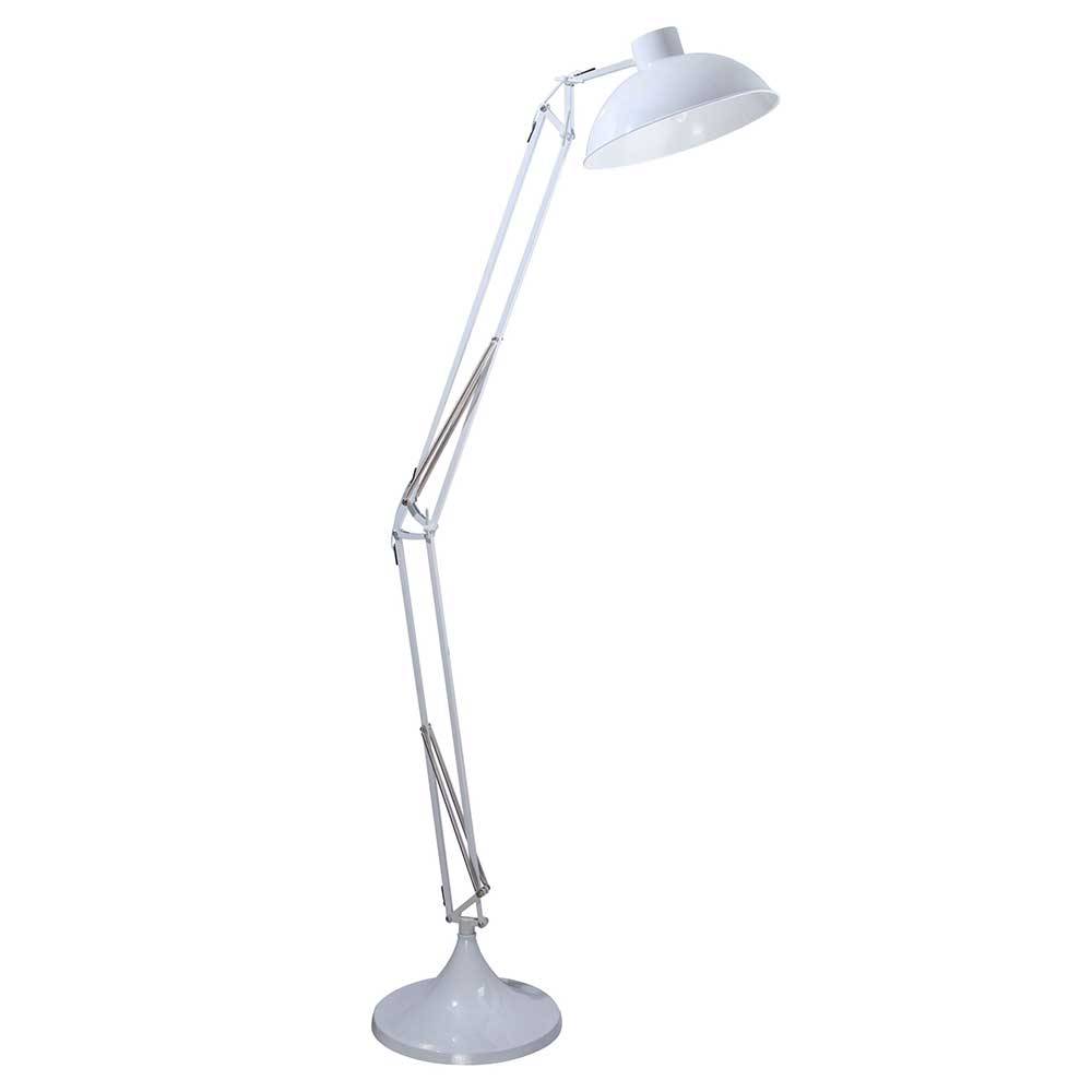 Weiße Stehlampe im modernen Retrostil - Pulse