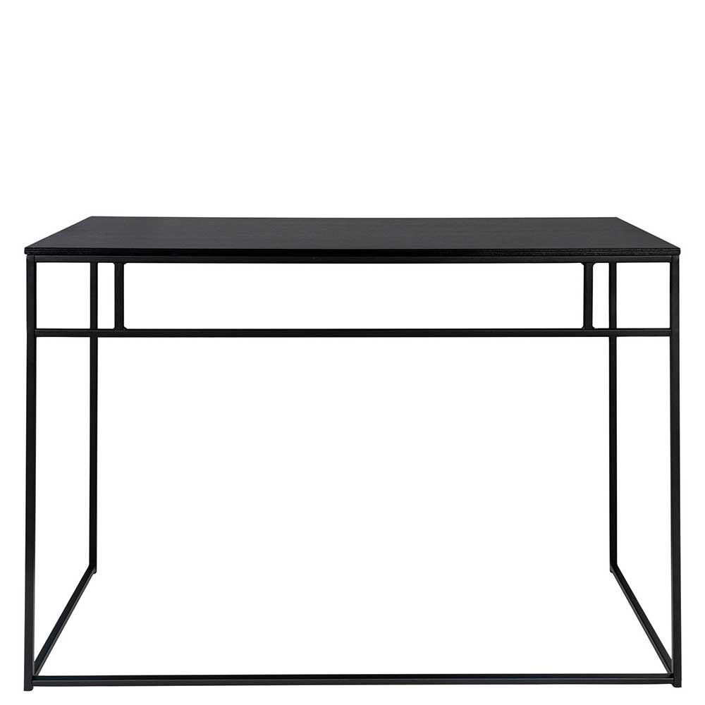 Kleiner Schreibtisch in Schwarz 100x45 - Fiorda