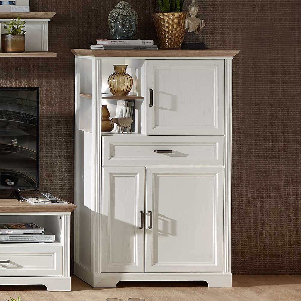 Wohnzimmer Country Möbel Set - Sinolita (vierteilig)