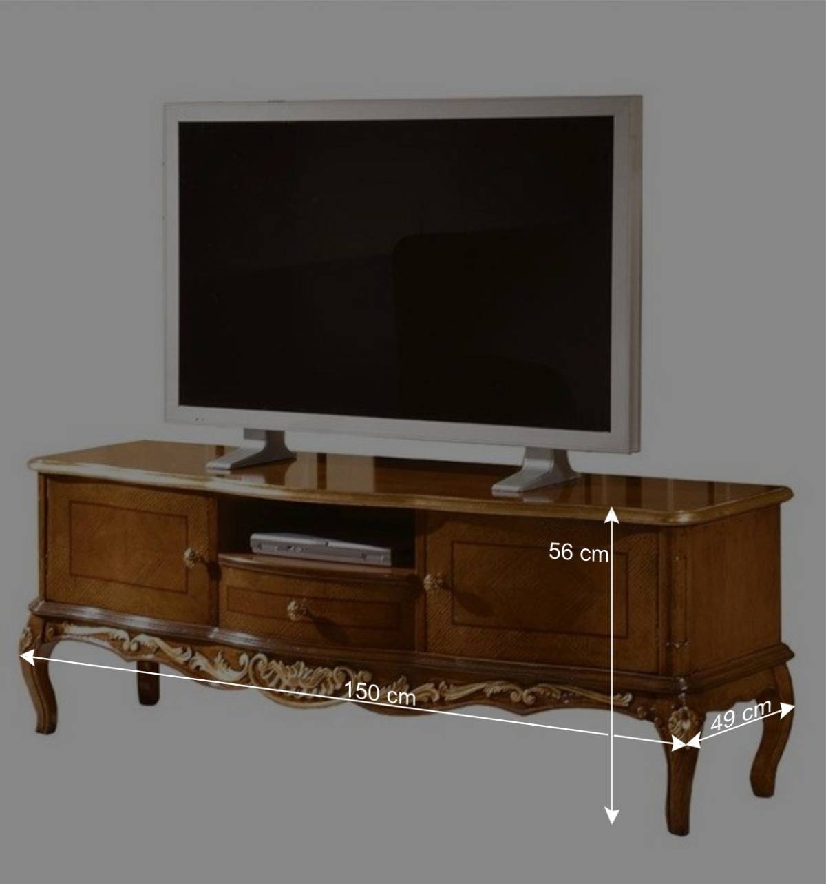 150x56x49 TV Lowboard im Italienischen Stil - Aciara