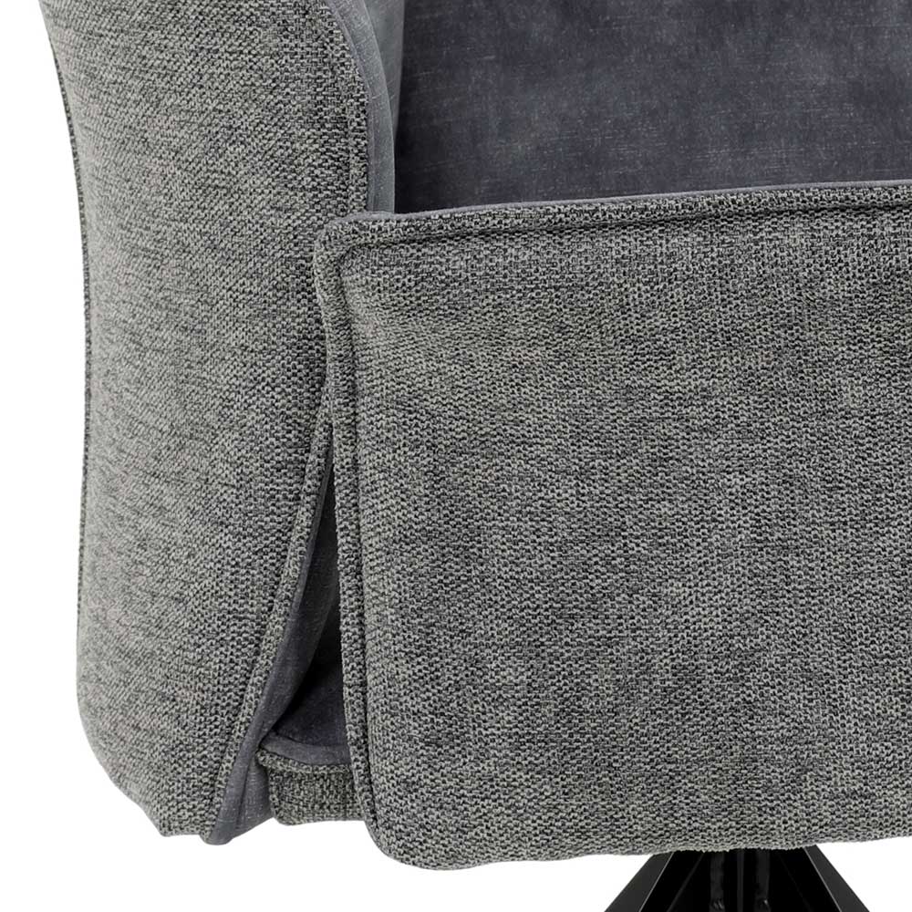 Esstischsessel drehbar modern - Georgy (4er Set)