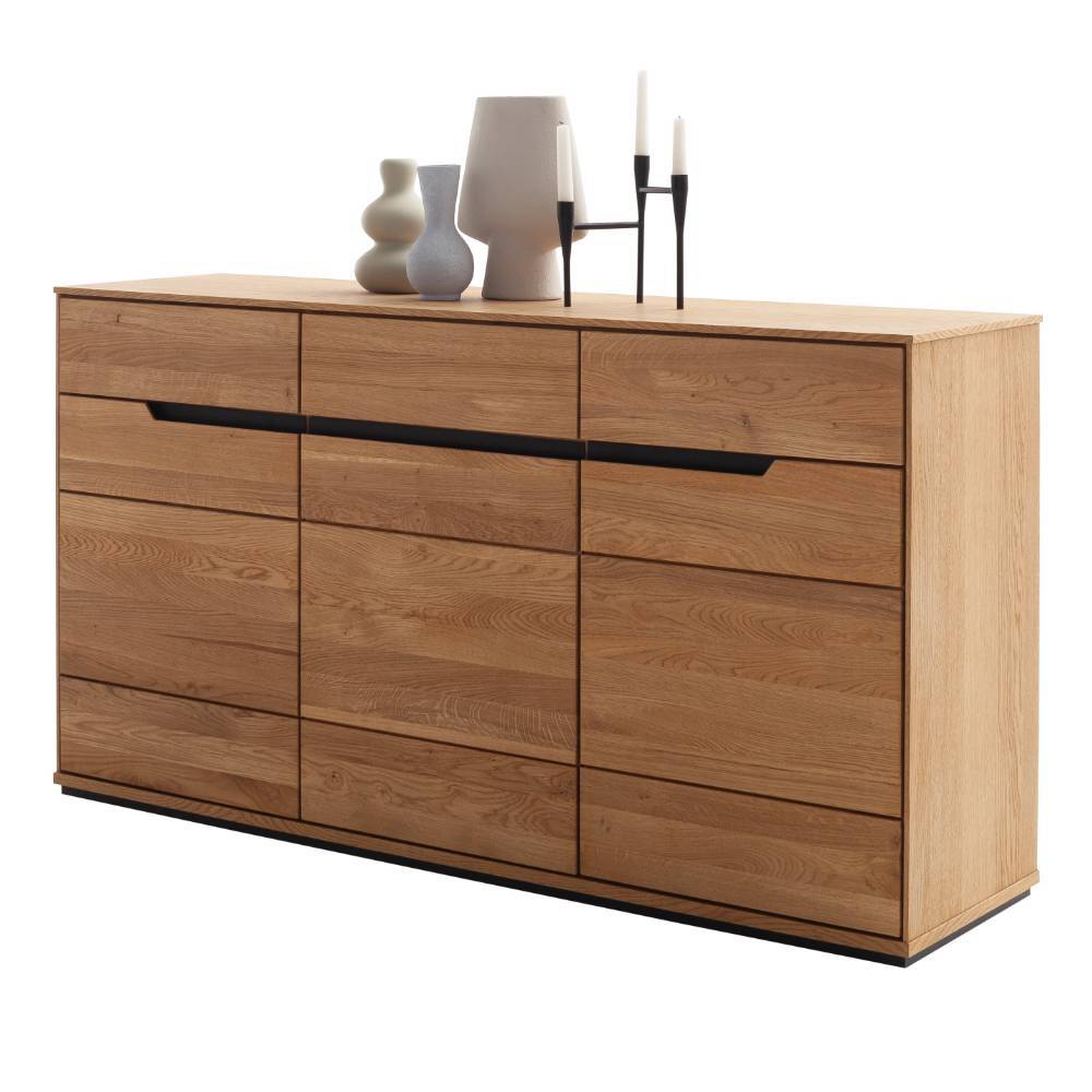 Sideboard in Wildeiche teilmassiv - Pulvaria