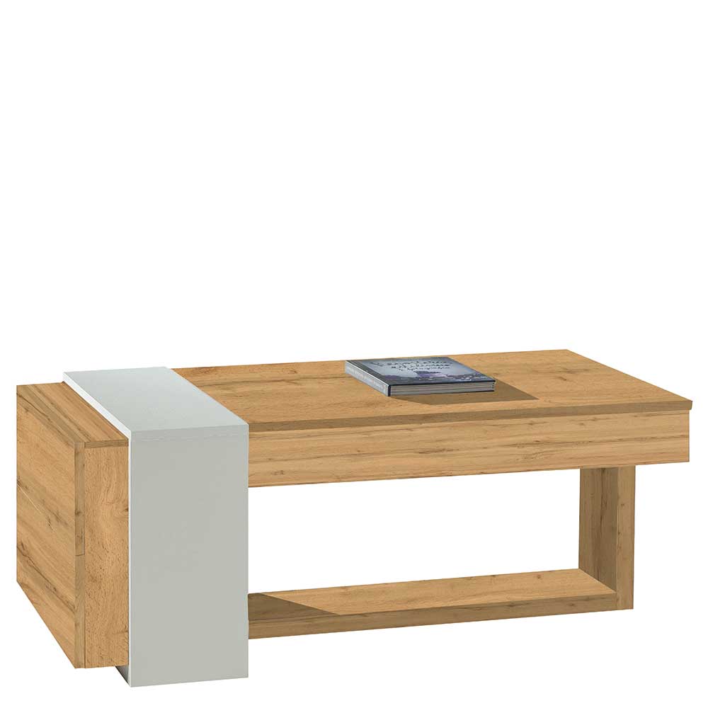 Wohnzimmer Tisch mit Tischplatte zum Hochklappen - Lili