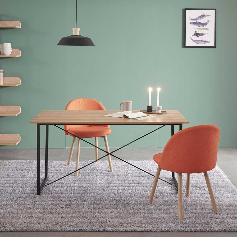 Günstiger Esszimmer Esstisch im Industrial Style - Lampione