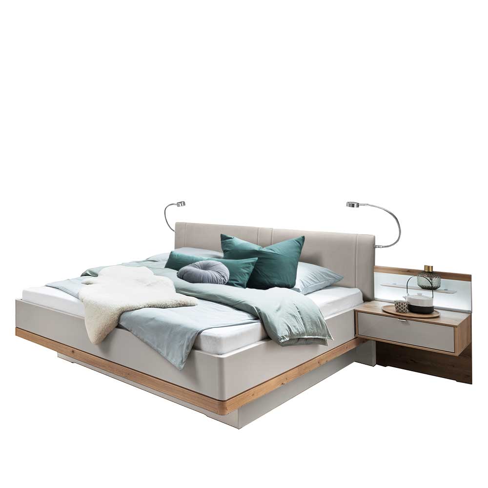Designer Doppelbett & Nachttische - Crascanu (dreiteilig)