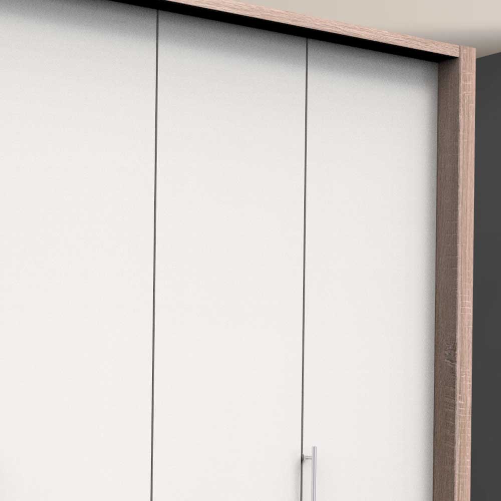 Kleiderschrank fürs Schlafzimmer mit zwei Gleittüren - Vaclyn