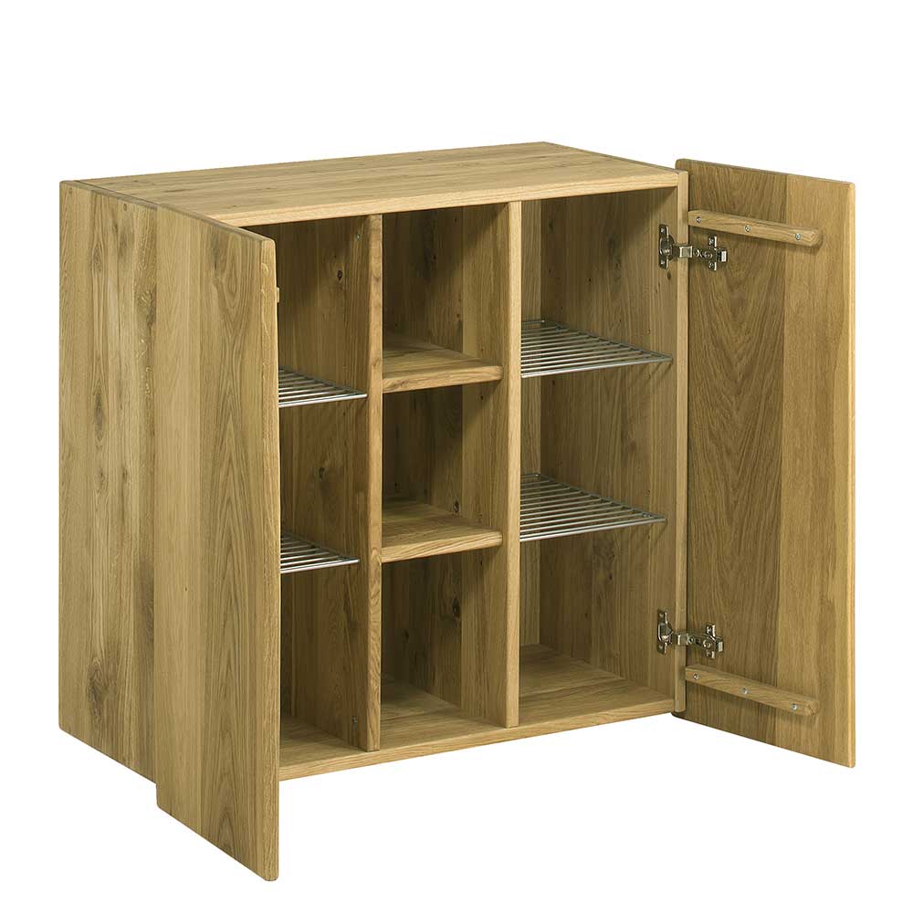 Massivholz Flurmöbel Set aus Eiche - Avidora (vierteilig)