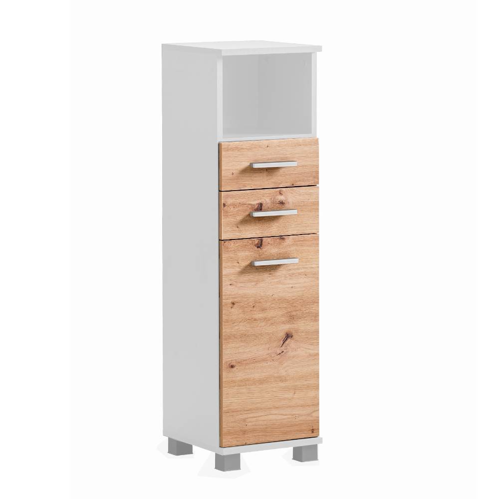 Badezimmerschrank in Wildeiche Holzdekor - Tolucara