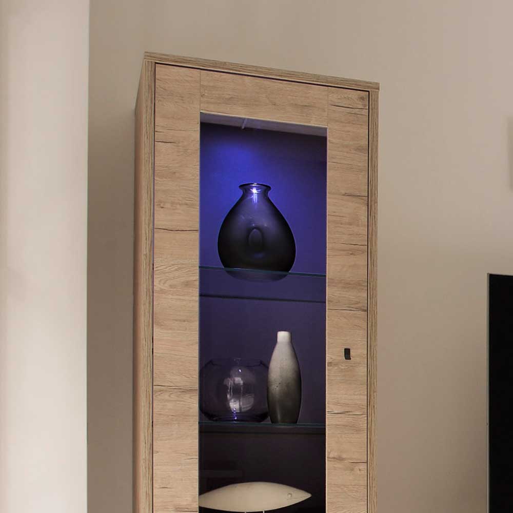 Standvitrine im Retro Design - Rodonda