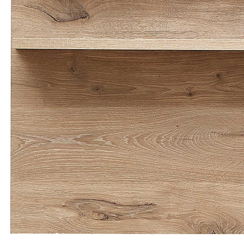 Holzoptik TV Anbauwand Set - Zelio (dreiteilig)