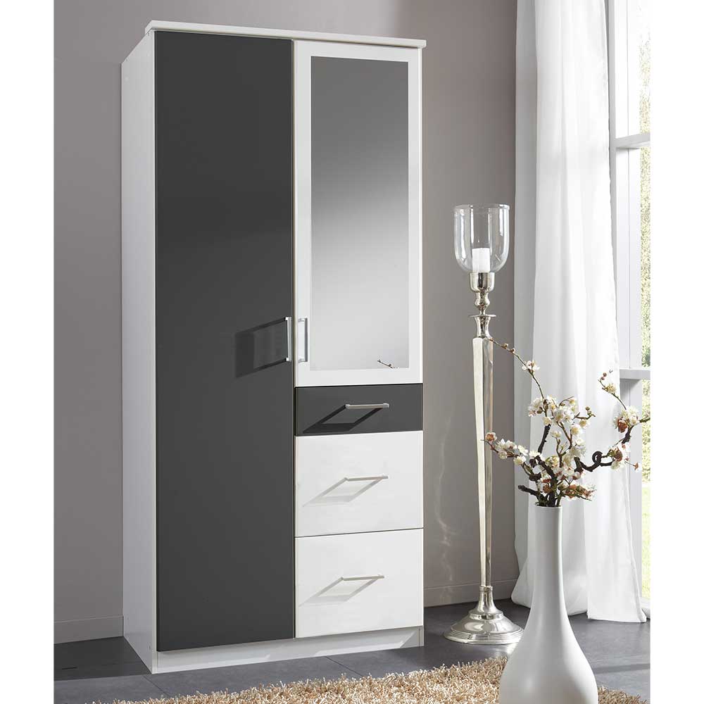Funktioneller Kleiderschrank modern - Vanila