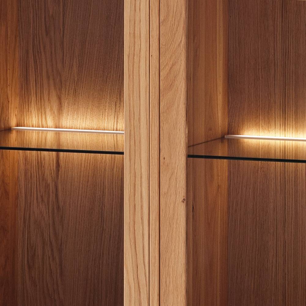 Sideboard Vitrine mit LED Beleuchtung - Lamia